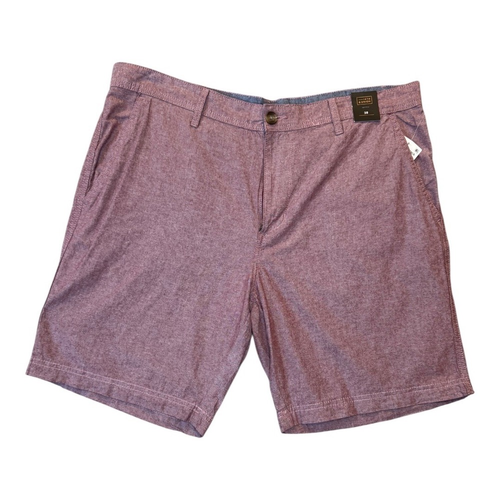 14th & Union Nordstrom Rack Men's Slim Fit Shorts Red Oxblood Size 38 NWT